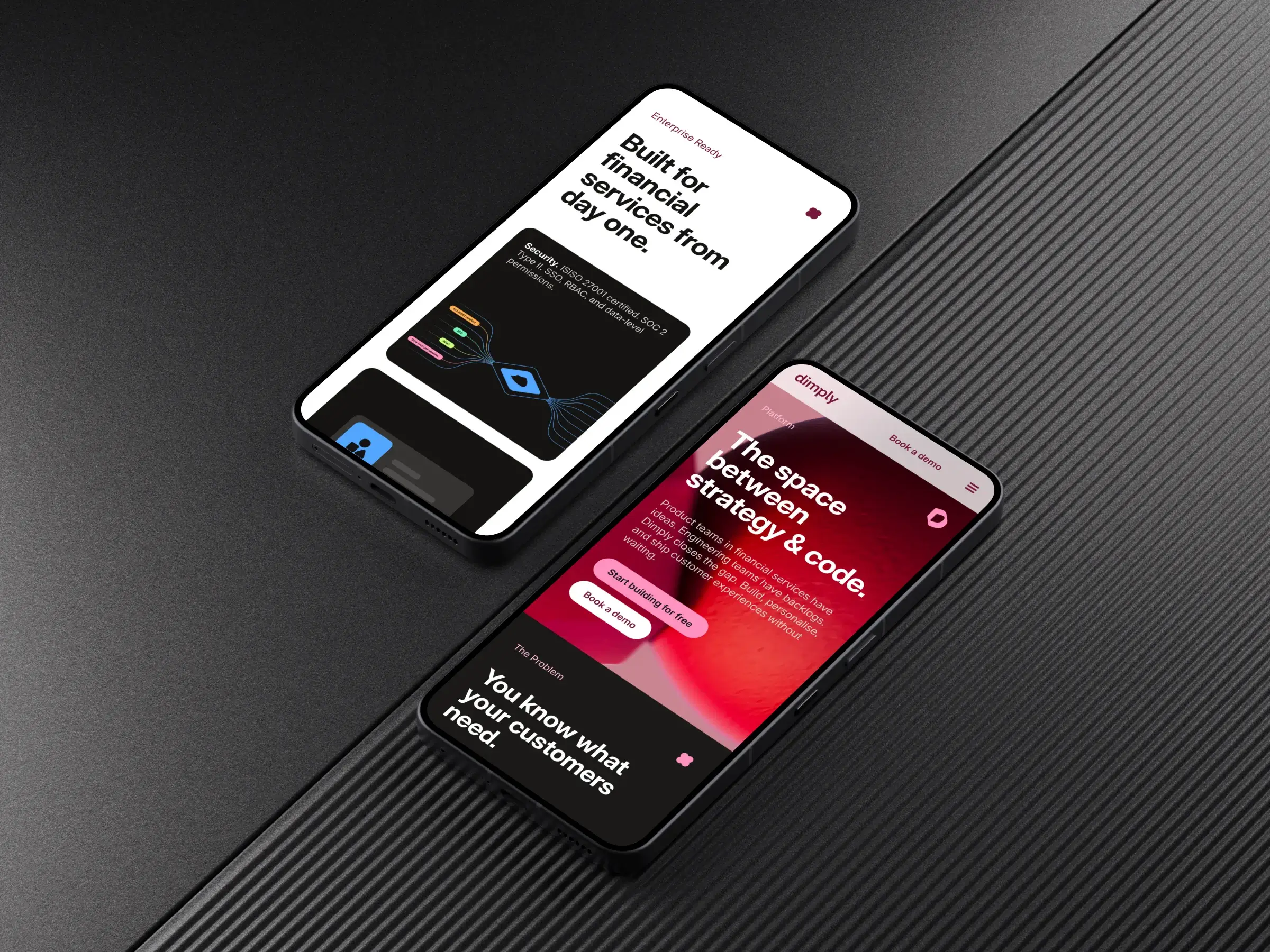 Dimply mockup
