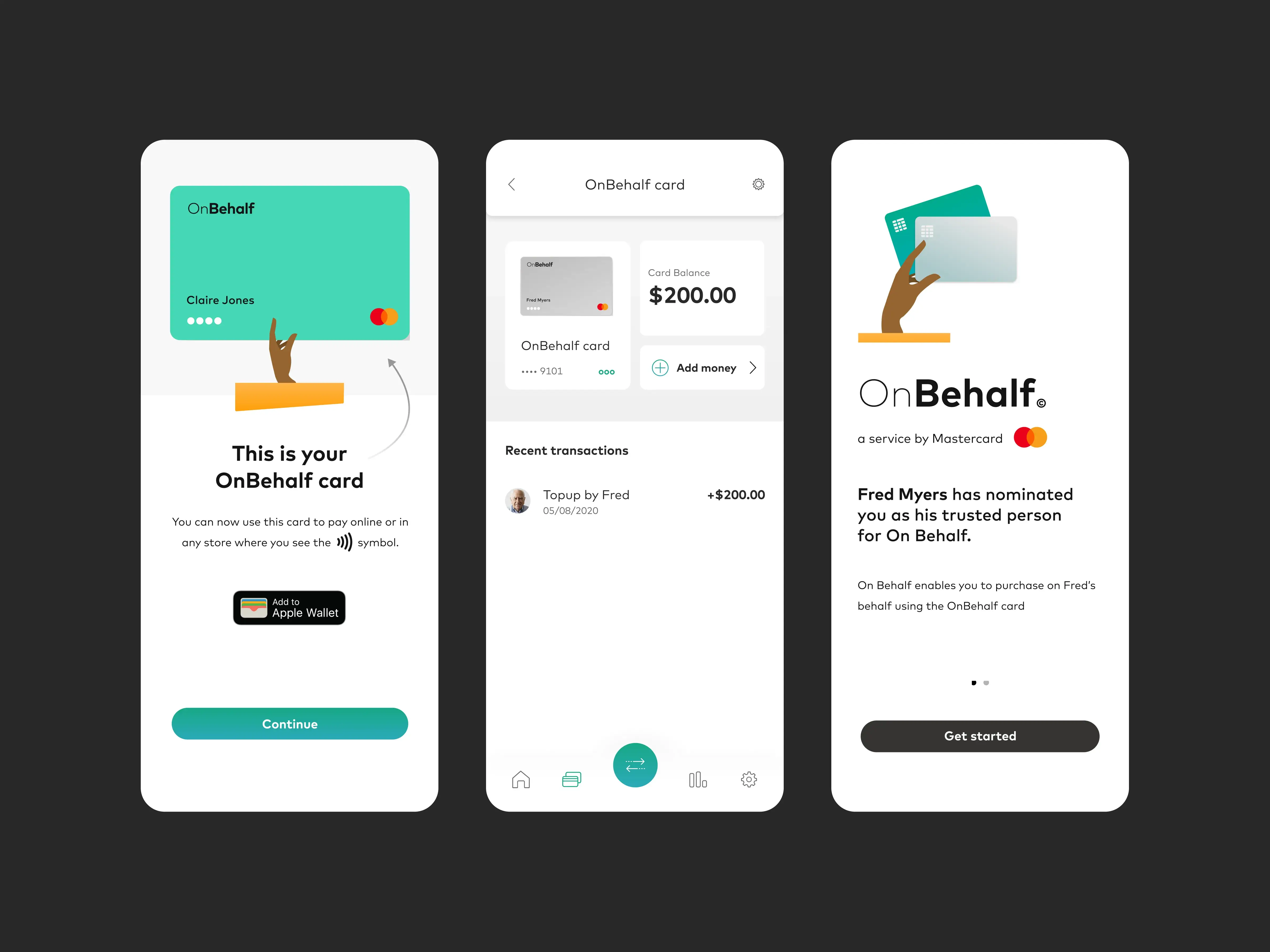Mastercard OnBehalf — 04